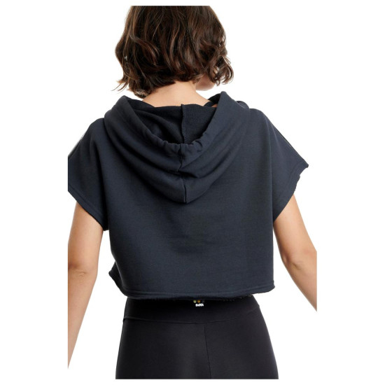 Bodytalk Γυναικείο κοντομάνικο φούτερ Crop